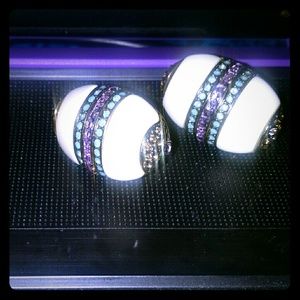 Sold ** Heidi Daus South Beach Chic Earrings
